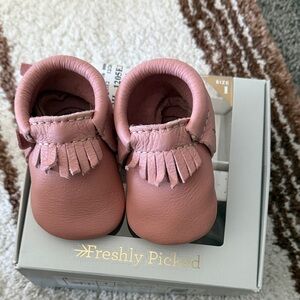 Freshly Picked Blush Moccasins